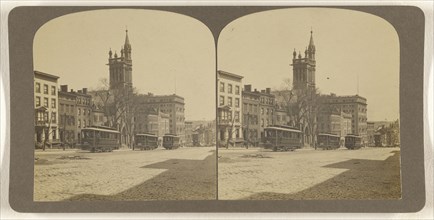 Looking down State St., Albany, N.Y; Julius M. Wendt, American, active 1900s - 1910s, 1900s; Gelatin silver print