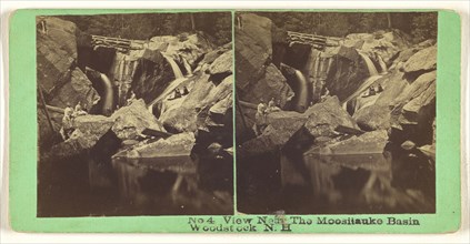 View Near The Moosilauke Basin Woodstock N.H; F.J. Young, American, active New Hampshire 1870s, about 1870; Albumen silver