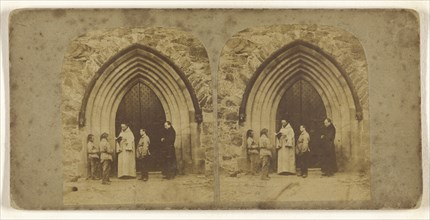 Mount St. Bernards Abbey; about 1865; Albumen silver print