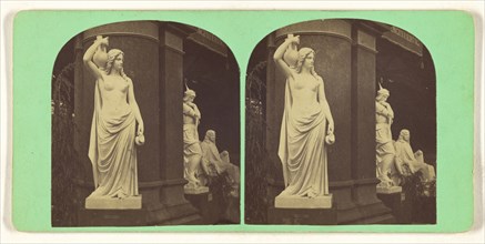 Rebecca at the Well; about 1865; Albumen silver print