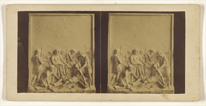 10 ee Station. Jesus et de la Vetement; French; about 1860; Albumen silver print