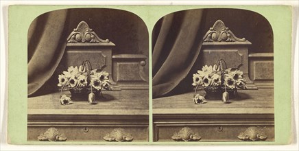 Flower arrangement; about 1860; Albumen silver print