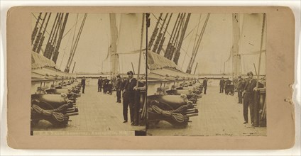U.S. Naval Academy, Annapolis, Md; American; about 1870; Albumen silver print
