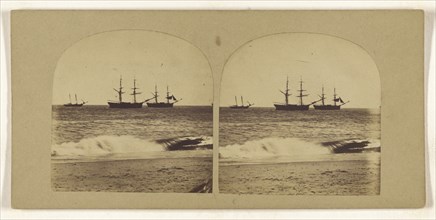 Turn of Tide; about 1865; Albumen silver print