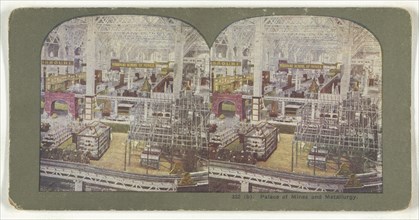 Palace of Mines and Metallurgy; American; about 1900; Color Photomechanical
