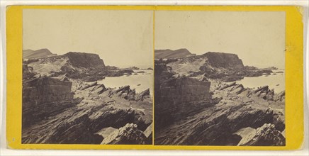 Ilfracombe. The Beach from Capstone Parade; British; about 1860; Albumen silver print