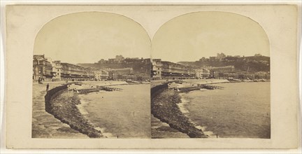 Dover, Sea Front; British; about 1860; Albumen silver print