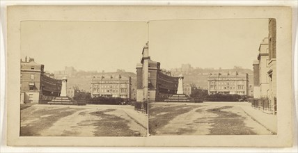 Dover, The Monument, & Wellesley Crescent; British; about 1860; Albumen silver print