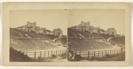 Dover Castle; British; about 1860; Albumen silver print