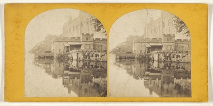 Warwick Castle; British; about 1860; Albumen silver print