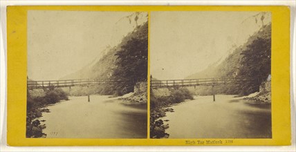 High Tor Matlock; British; about 1860; Albumen silver print