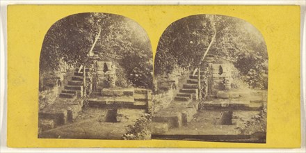 Saint Roberts' Cave, Knaresborough; British; about 1860; Albumen silver print