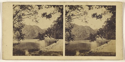 Loch Katrine, Perthshire; British; about 1860; Albumen silver print