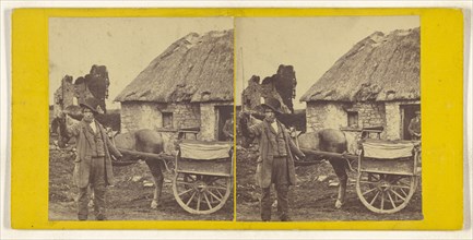 Want a Car, Yer Honner?  Ireland; British; about 1865; Albumen silver print