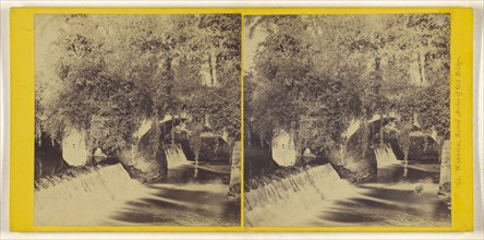 Warwick, Ruined Arches of Old Bridge; British; about 1865; Albumen silver print