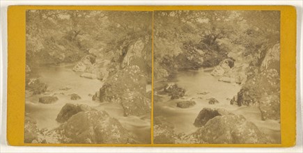 View near Pandy Mill, Bettws-y-coed; British; about 1865; Albumen silver print