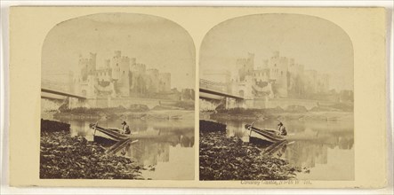Conway Castle, North Wales; British; about 1865; Albumen silver print