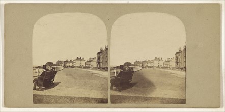 Promenade, Southport; British; about 1865; Albumen silver print