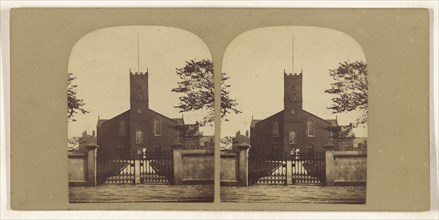 Christ Church. Southport; British; about 1865; Albumen silver print