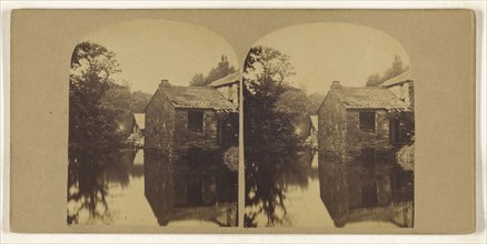 Mill on the Stockgyll; British; about 1865; Albumen silver print