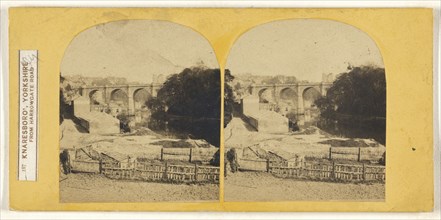 Knaresboro', Yorkshire From Harrowgate Road; British; about 1860; Albumen silver print