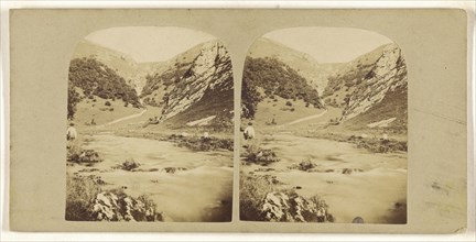 Entrance to Dovedale; British; about 1860; Albumen silver print