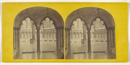 Salisbury Cathedral. The Chapter House; British; about 1860; Albumen silver print