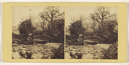 Old Bridge, Easdale, Westmoreland; British; about 1860; Albumen silver print
