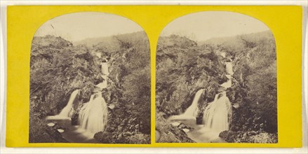 Colwith Force, Langdale; British; about 1860; Albumen silver print