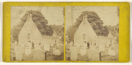 Church and cemetery, Alloway, Scotland; British; about 1865; Albumen silver print