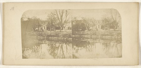 P. Bruffs residence; British; about 1860; Salted paper print
