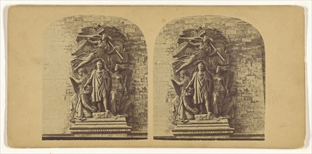 Bas Relief de L'Eglise, Paris; French; 1860s; Albumen silver print