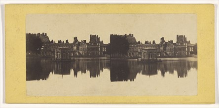 Fontainebleau; French; about 1865; Albumen silver print