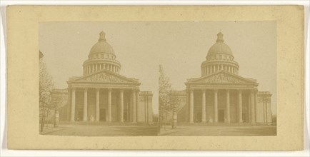 Le Pantheon; French; about 1865; Albumen silver print