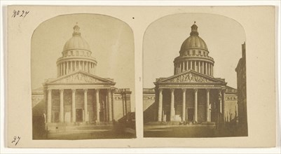 Le Pantheon; French; about 1865; Albumen silver print