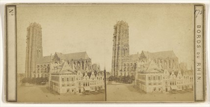 Malinea, Beligique, Cathedrale; French; about 1865; Albumen silver print