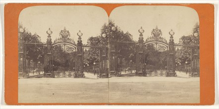 Ville du Parc, Monceaux; French; about 1865; Albumen silver print
