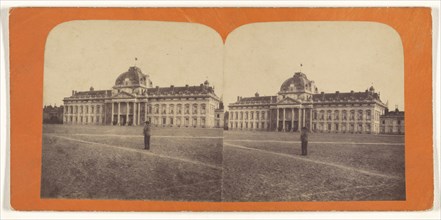 Ecole Militaire; French; about 1865; Albumen silver print