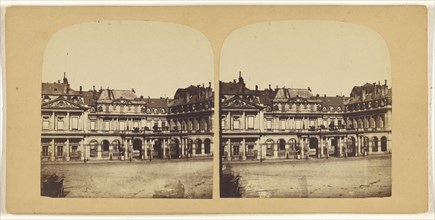 Palais Royal; E. Vimard, Swiss, active 1860s, about 1860; Albumen silver print