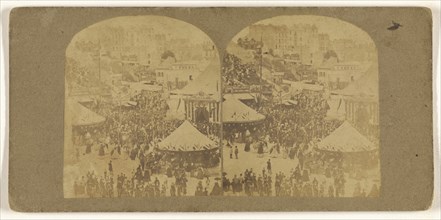 Montmartre; French; about 1865; Albumen silver print