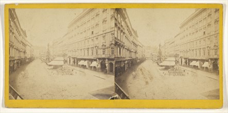 Wien, Graben.; Austrian; about 1870; Albumen silver print