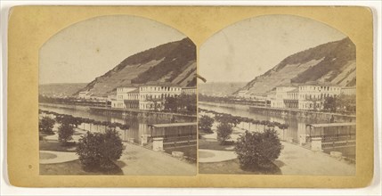 City of Bad Ems, Germany; German; about 1870; Albumen silver print