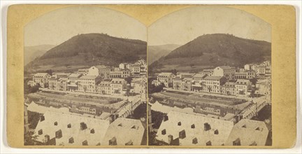 City of Bad Ems, Germany; German; about 1870; Albumen silver print