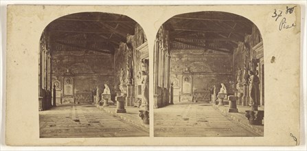 Campo Santo Galerie de l'Invisable(?, Pise; Italian; about 1865; Albumen silver print