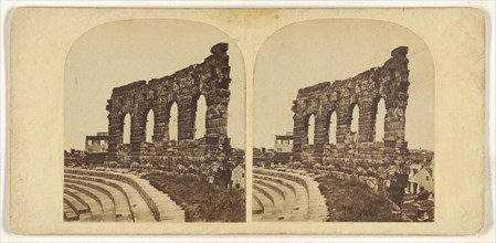 les arenes, Verone; Italian; about 1865; Albumen silver print