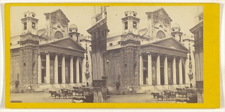 Genova. Chiesa Della Nunziata; Italian; about 1865; Albumen silver print