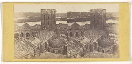 city view; about 1865; Albumen silver print