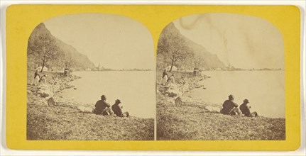 Fluellen. Lake Lucerne; about 1865; Albumen silver print, Switzerland