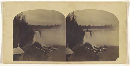 Niagara; Canadian; about 1863; Albumen silver print