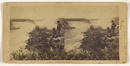 Niagara Falls; Canadian; about 1865; Albumen silver print